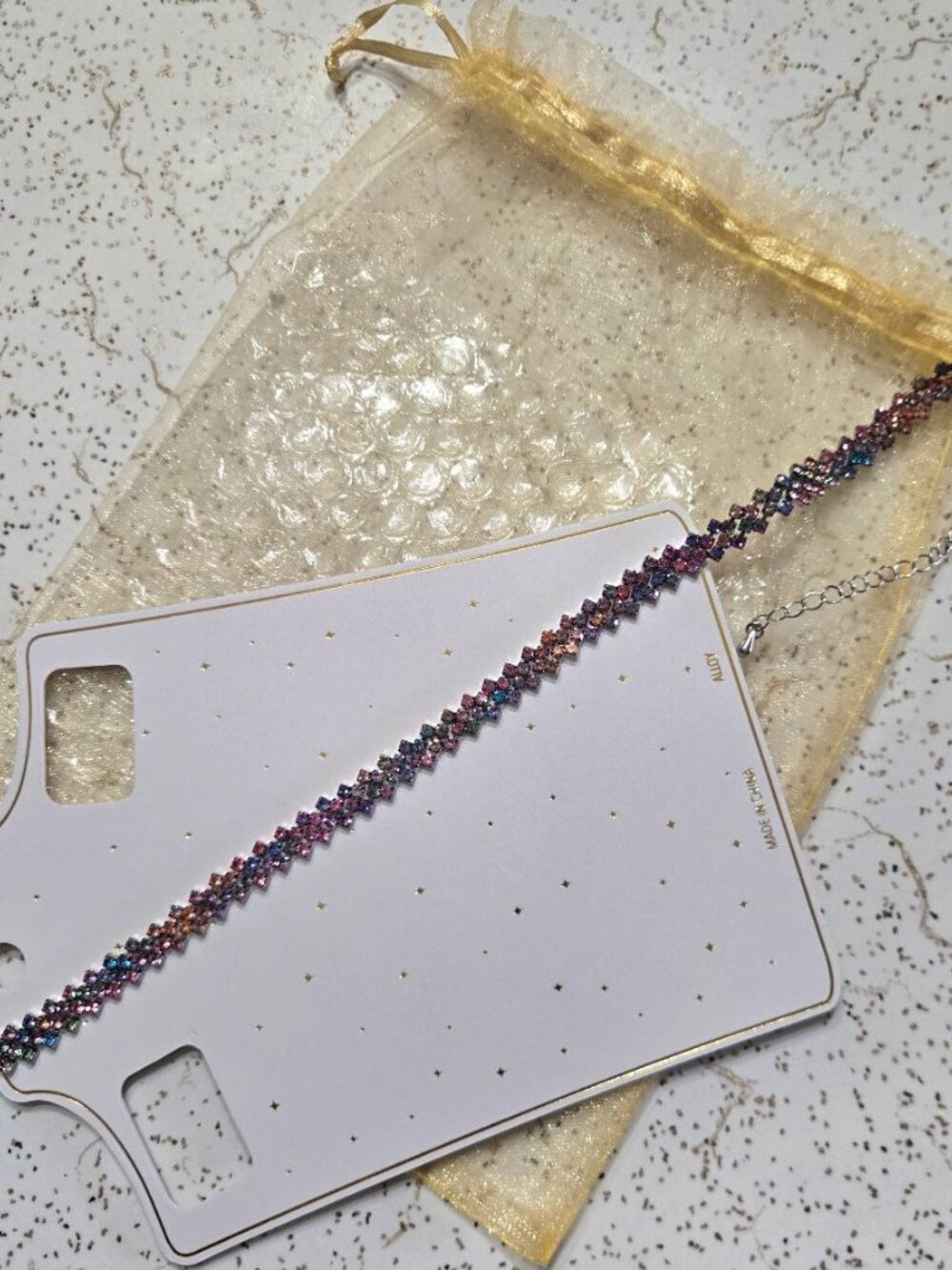 Cait CZ Collar Necklace - Picture 3 of 4